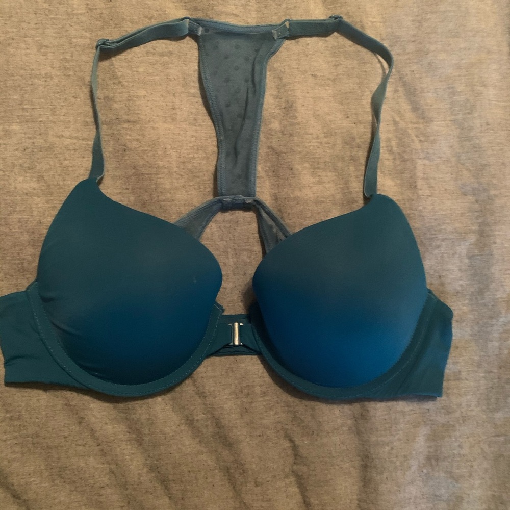 Victoria secret front closure bra T back